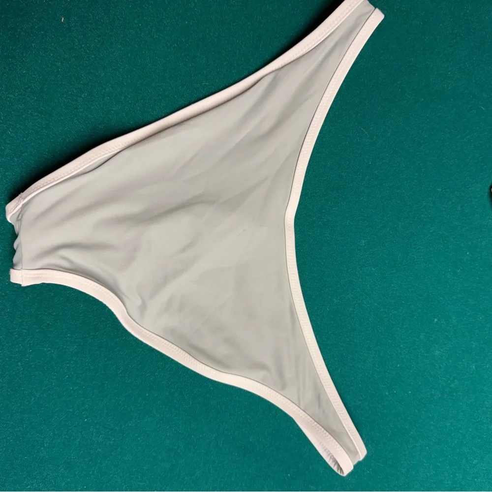 SKIMS Sporty Zipper Tanga Swim Bottom